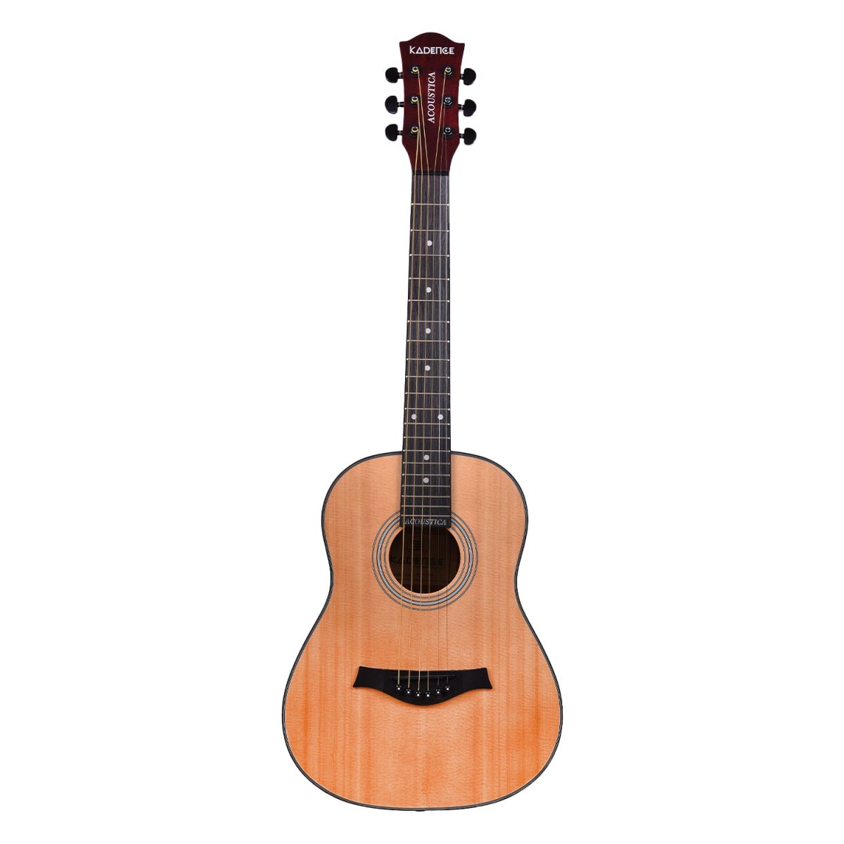 Acoustica Series | 34” Acoustic Guitar (A01) with Bag + a Free Guitar Online Learning Course. - Image 2
