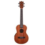 Kadence  Concert Ukulele 24Inch– Mahogany Wood  with Built-in Equalizer, Bag & Tuner - Image 8