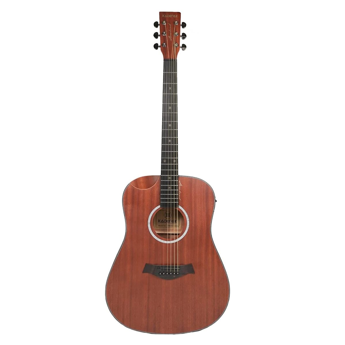 Slowhand Series | Mahogany Wood Left Handed 40" Semi Acoustic Guitar with Combo + a Free Guitar Learning Course. (SHL03-C) - Image 6
