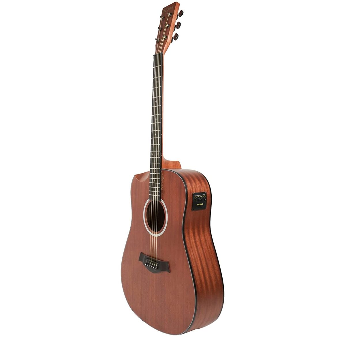 Slowhand Series | Mahogany Wood Left Handed 40" Semi Acoustic Guitar with Combo + a Free Guitar Learning Course. (SHL03-C) - Image 2