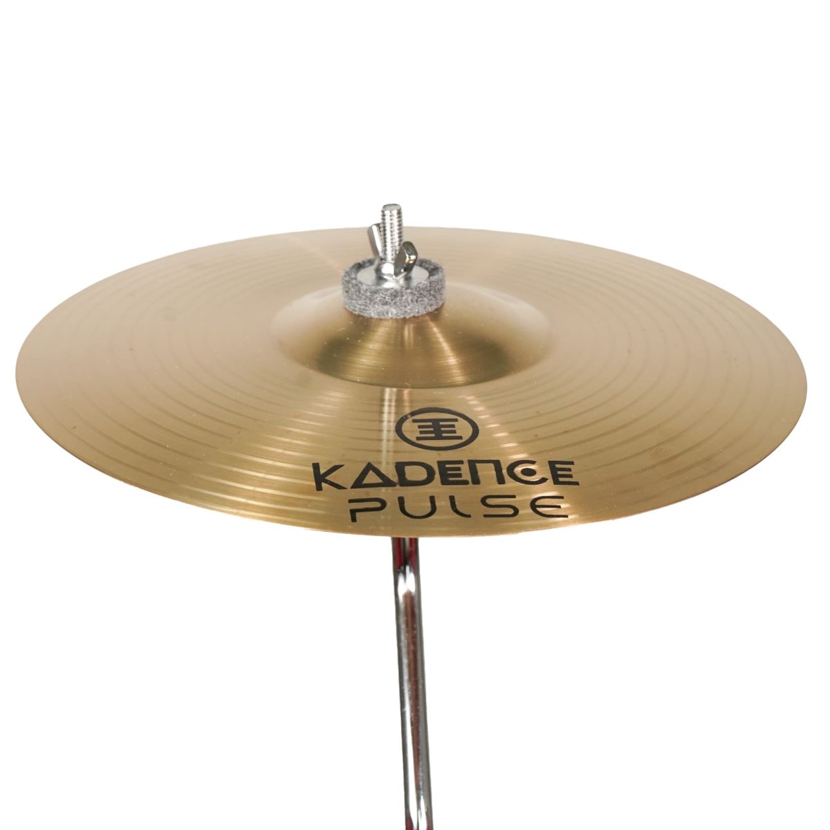 cymbal (1) 3 Piece Drum Kit for Kids (Red) - Image 7