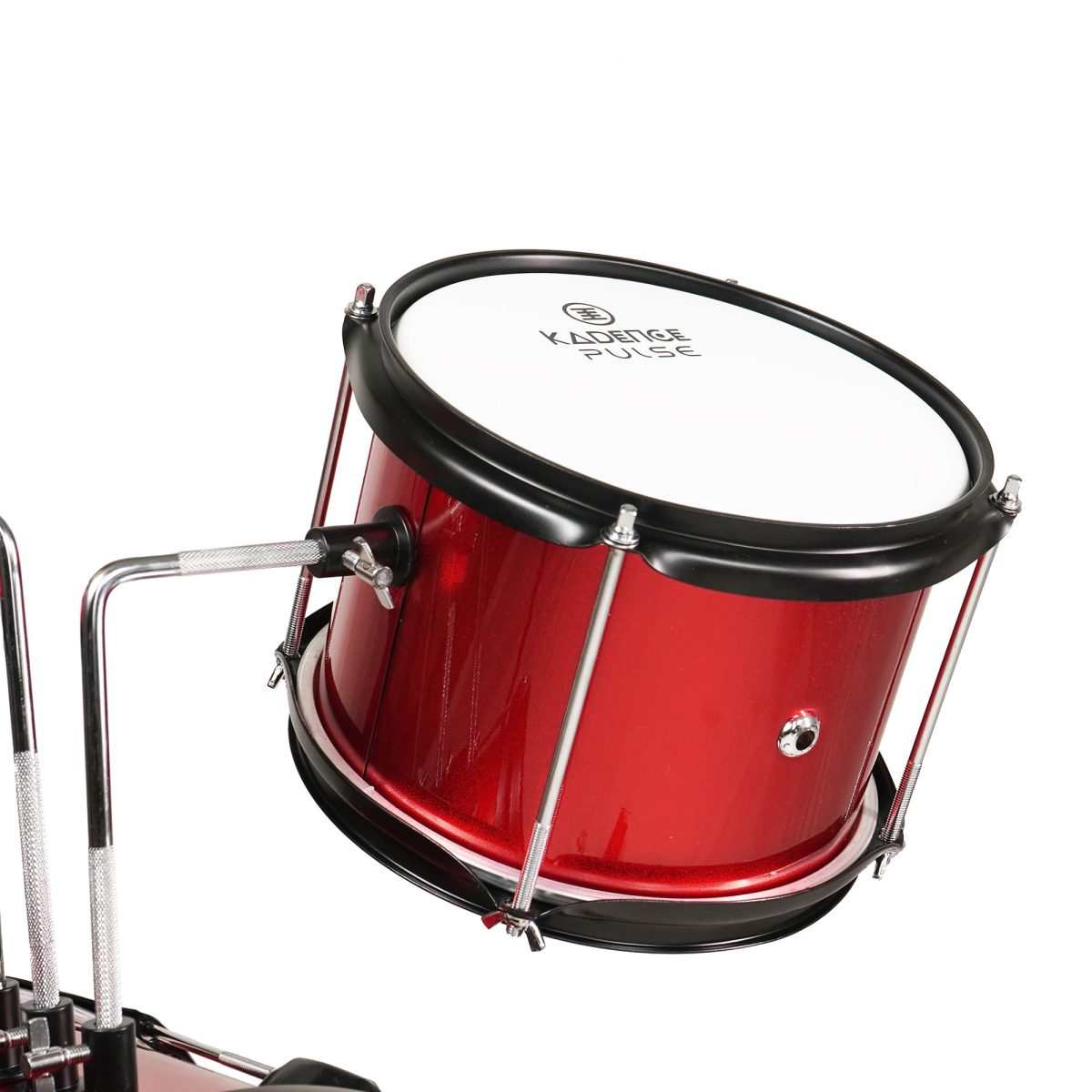 drum5 3 Piece Drum Kit for Kids (Red) - Image 5