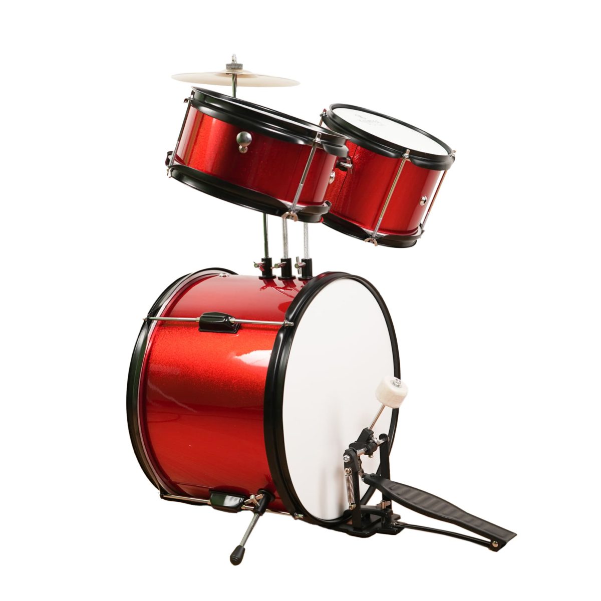 drum8 (1) 3 Piece Drum Kit for Kids (Red) - Image 2