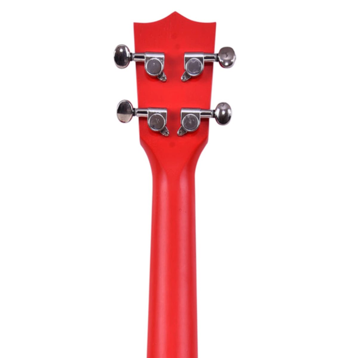 51qX6rlYgPL._SL1500_ Bloody Mary Red Pineapple Shape Concert Ukulele 24″ Saple Wood with Binding With Red Rose Valentine's Gift + a Free Ukulele Learning Course. - Image 3