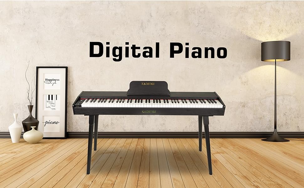 Black Digital Piano Dp01