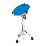 A 12 " blue coloured Drum practice pad by Kadence