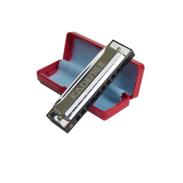 Kadence Daitonic Harmonica T104, With Learning course Key of C 10 Holes