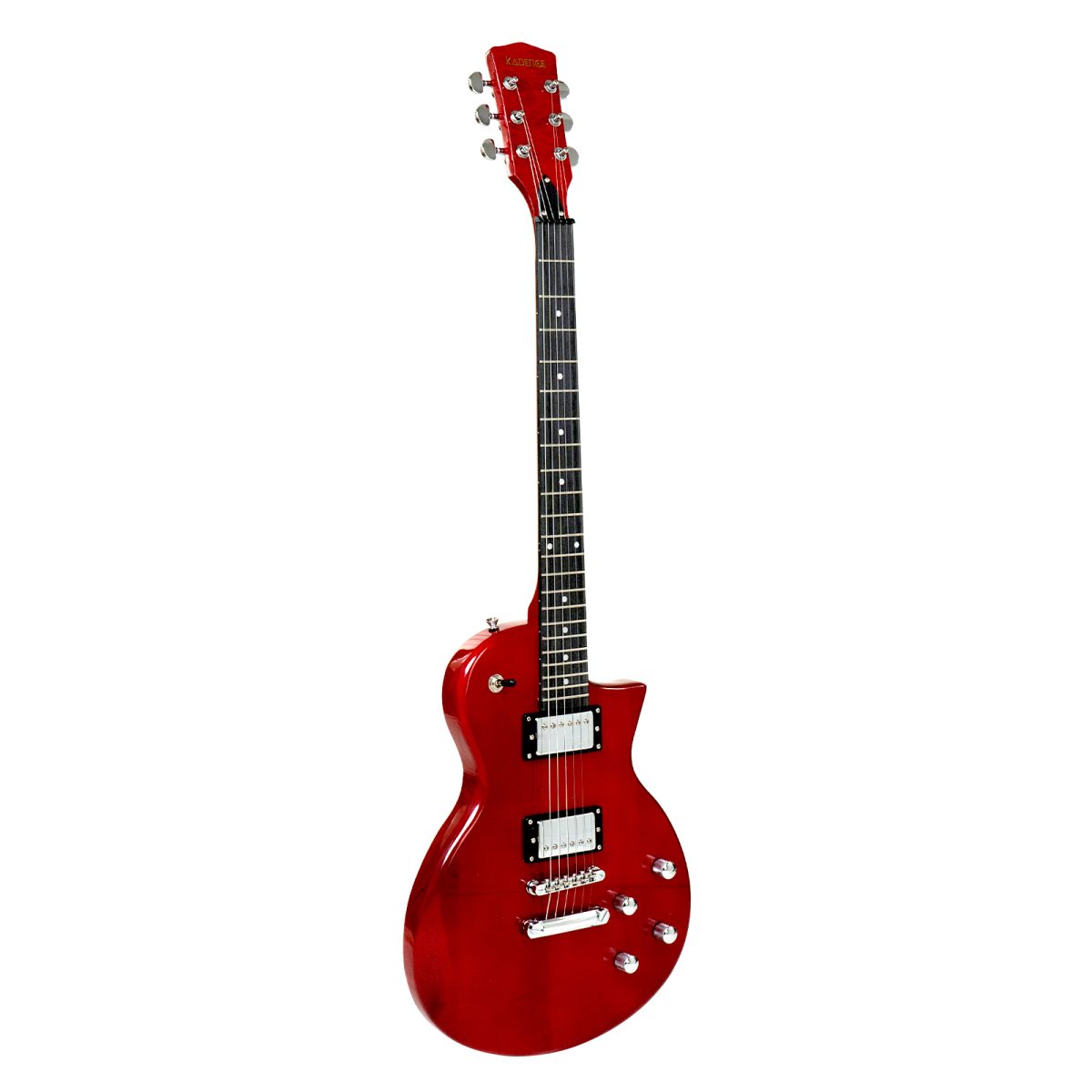 Astroman Series | Red Classical Era Electric Guitar with Bag and Cable (KAD-EG-LP-BR) - Image 3