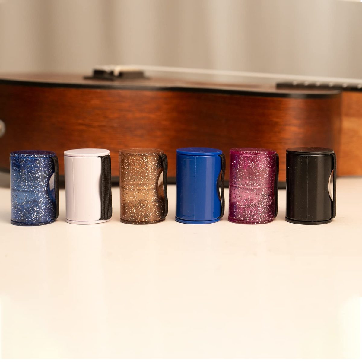 Kadence Finger Shaker White (Brown Glitter) - Image 6