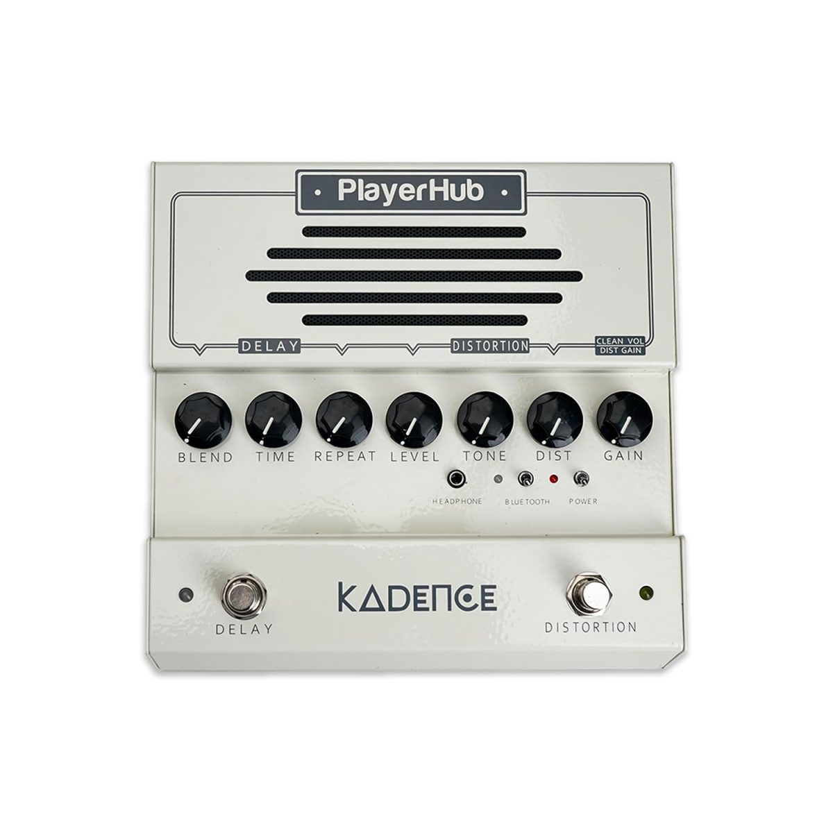 Kadence Player hub with Built-in Pedal, has 2 Sounds and Portable Speakers Kadence Guitar pedal with Speakers - (Player hub) - Image 1