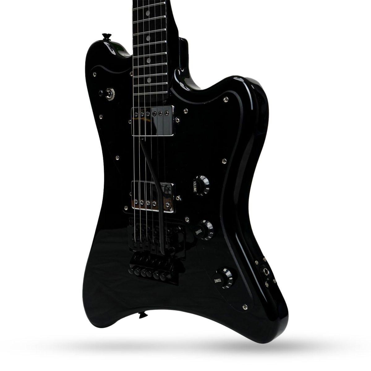 Astroman Series | Black Electric Guitar (KAD-EG-FR-BK) - Image 2
