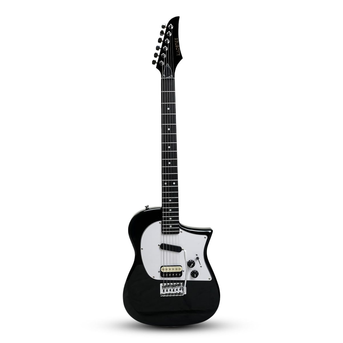 kadence Astroman Electric guitar Black and white1 Astroman Series | Black and White Electric Guitar (KAD-EG-HS-BK) - Image 6