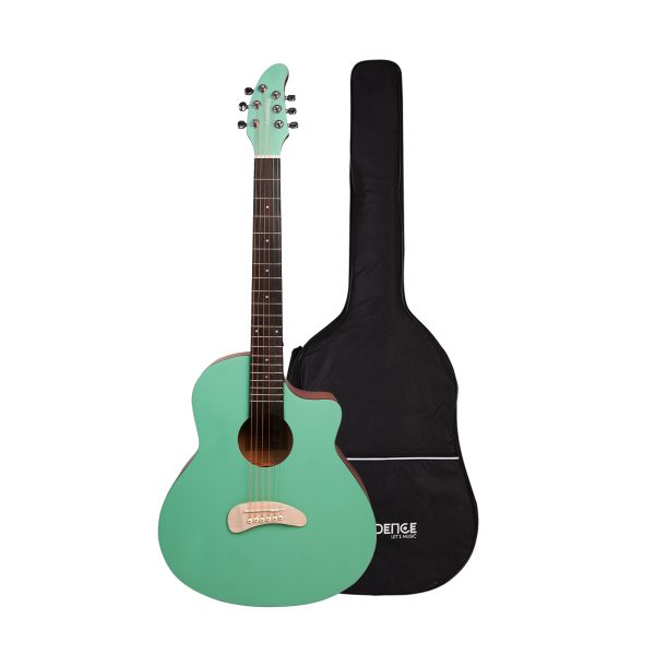 Gen Z Acoustic Guitar Cyan blue
