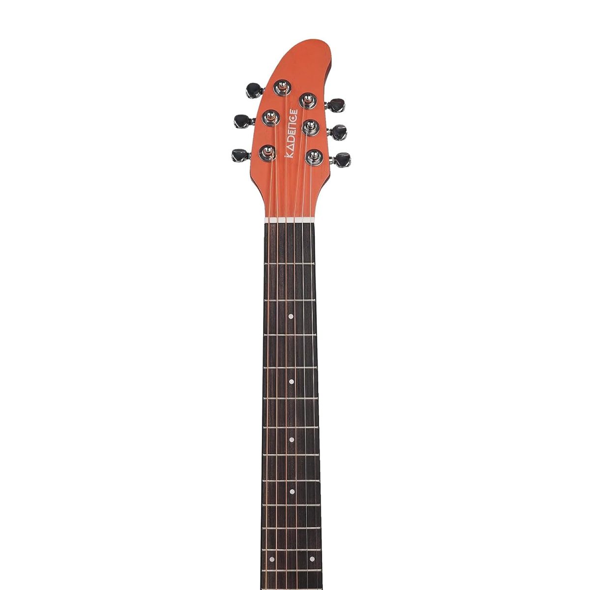 Acoustica Series | Gen-Z Pink Color Acoustic Guitar with Die Cast Keys and Bag + a Free Guitar Online Learning Course. - Image 5