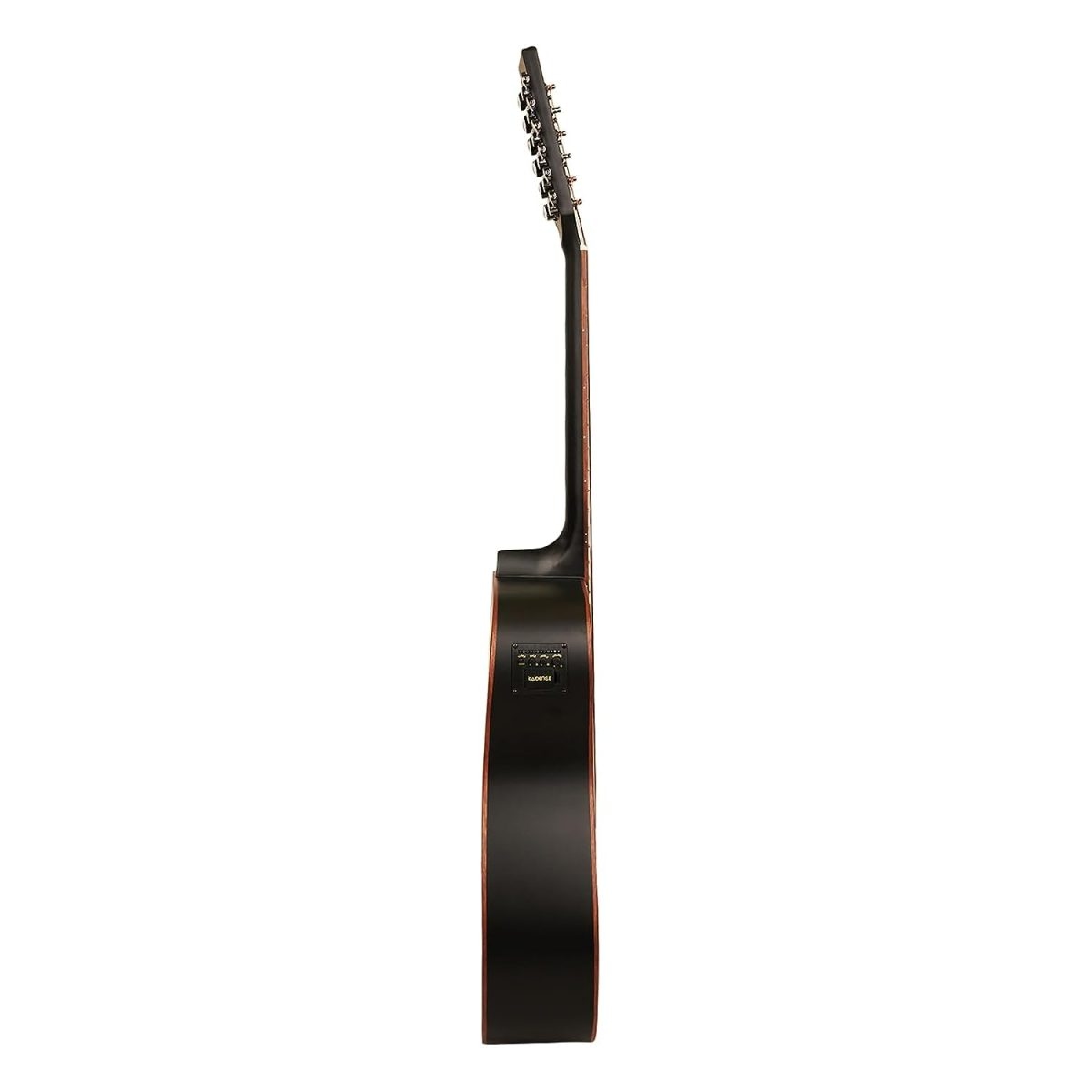 Kadence 12 strings Slowhand Premium Black Spruce wood Semi Acoustic Guitar KSH04-12EQ35 Slowhand Series | 12 strings Premium Black Spruce Wood Semi Acoustic Guitar + a Free Guitar Learning Course. - Image 4