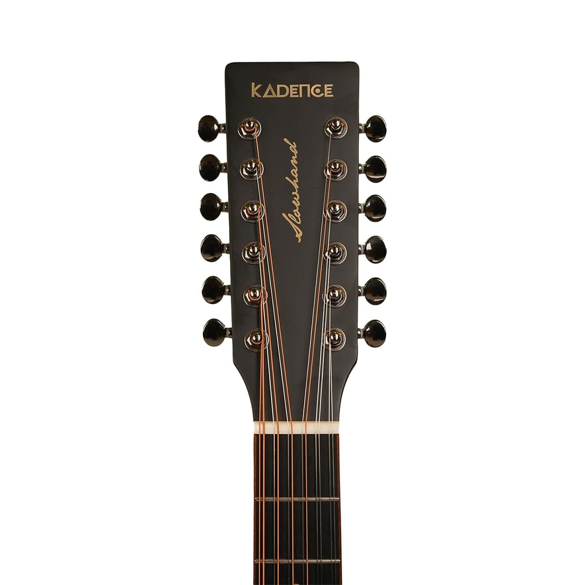 Kadence 12 strings Slowhand Premium Black Spruce wood Semi Acoustic Guitar KSH04-12EQ54 Slowhand Series | 12 strings Premium Black Spruce Wood Semi Acoustic Guitar + a Free Guitar Learning Course. - Image 5