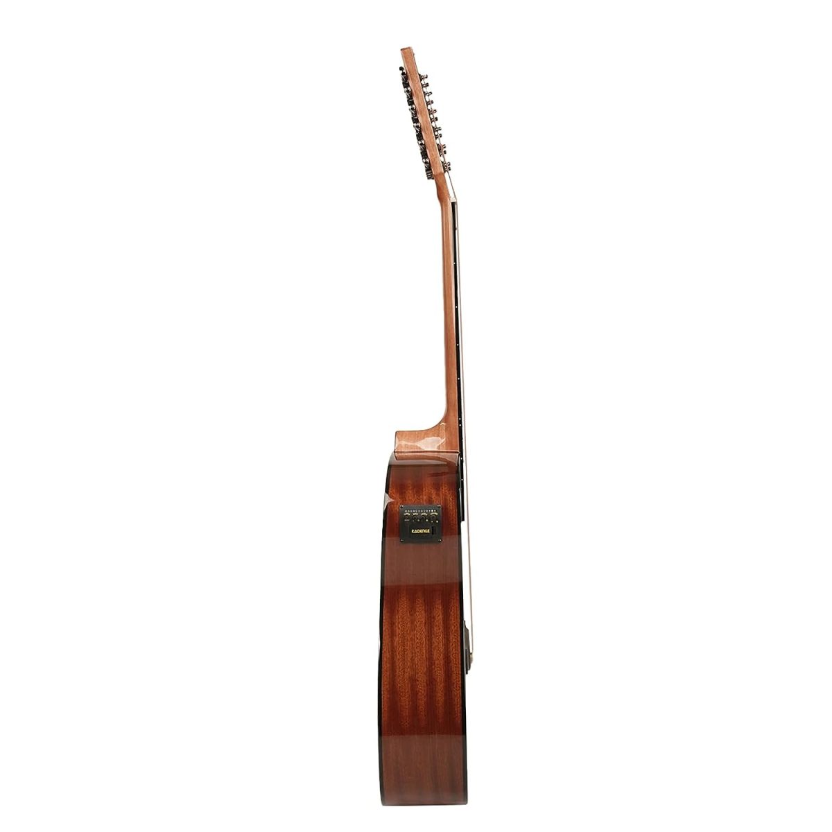 Kadence 12 strings Slowhand Premium Mahogany wood Semi Acoustic Guitar KSH03-12EQ3 Slowhand Series | 12 strings Premium Mahogany Wood Semi Acoustic Guitar + a Free Guitar Learning Course. (KSH03-12EQ) - Image 5