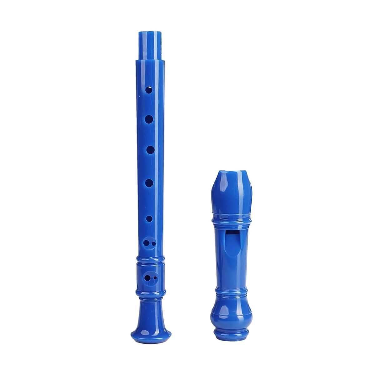 Kadence 8-hole Blue Recorder With Cleaning Rod + Cover (KAD-REC-BLU) - Image 5