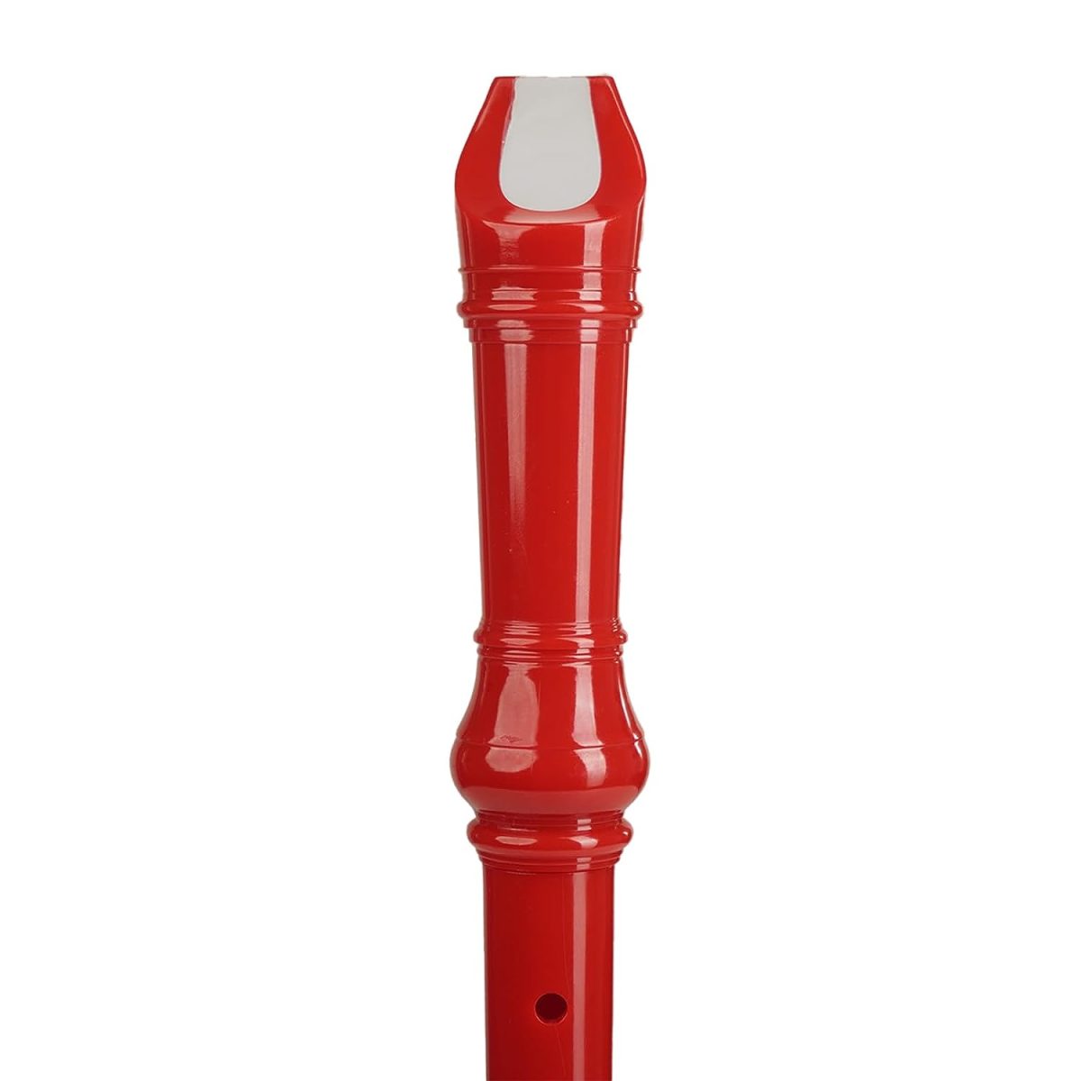Kadence 8-hole Red Recorder With Cleaning Rod + Cover KAD-REC-RED - Image 3