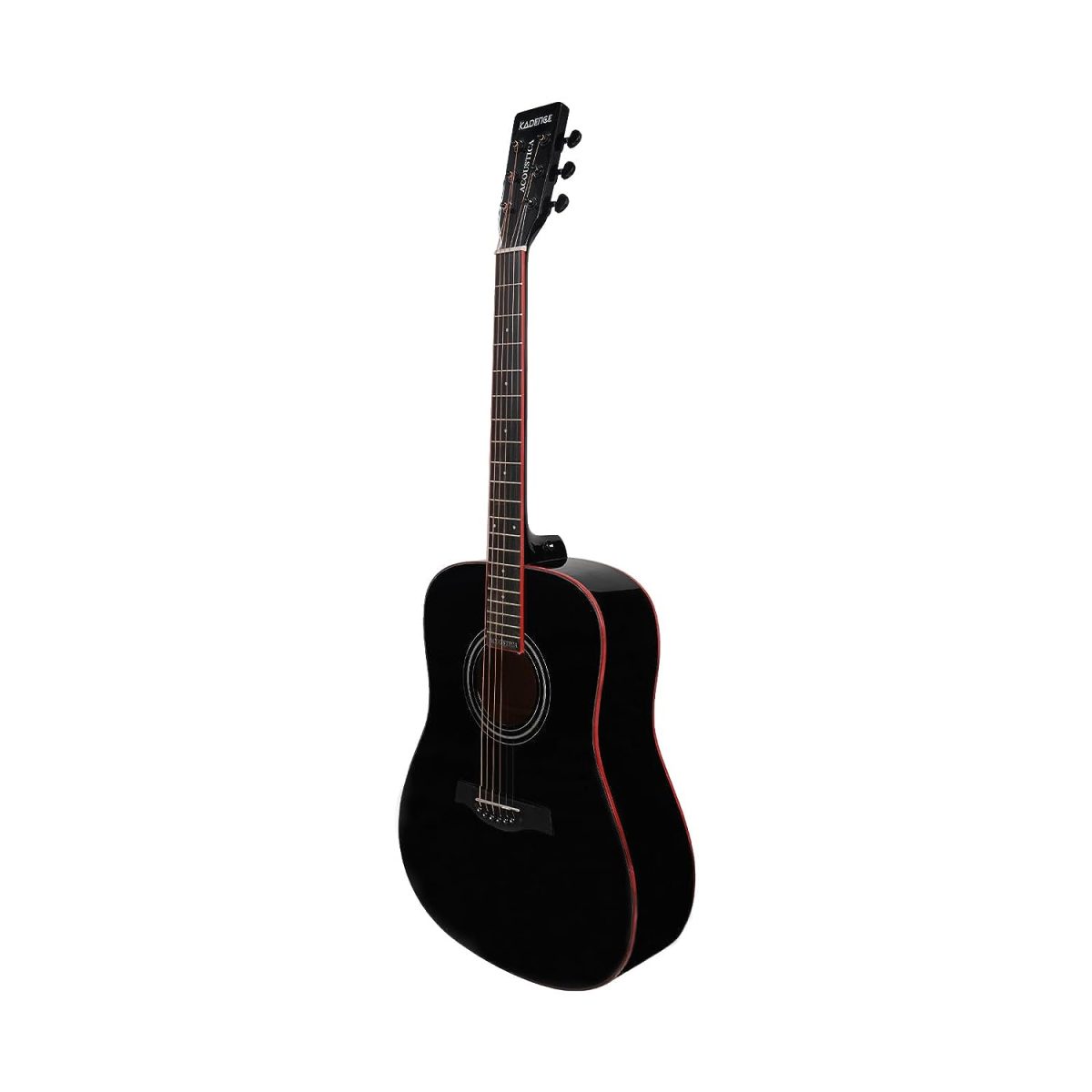 Kadence A281BK 12 Acoustica Series | Premium Rosewood 41" Acoustic Black Guitar + a Free Guitar Online Learning Course. (A281BK) - Image 5