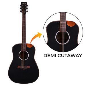 Demi Cutaway Guitar Shape