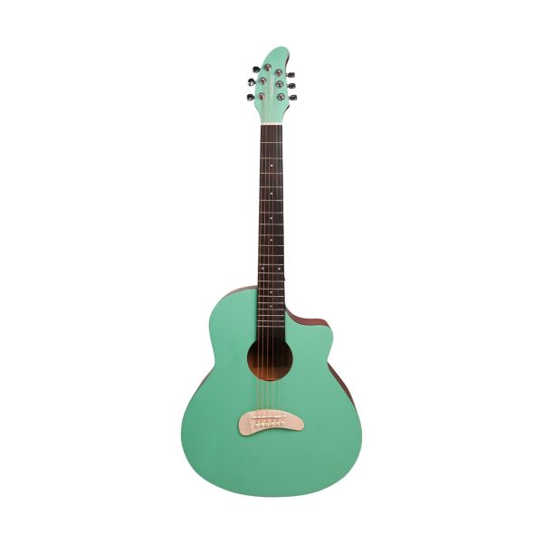 Gen Z Acoustic Guitar Cyan blue