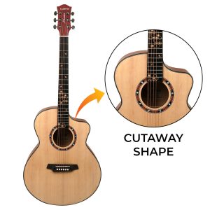 Cutaway Guitar Shape