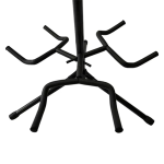 Kadence GSTD 3-in-1 Multi Guitar Stand | Heavy-Duty Metal Frame | Neck Locking System with Foam Protection | Holds 3 Guitars | Tripod Base with Anti-Slip Feet | Ideal for Acoustic, Electric & Bass Guitars - Image 6