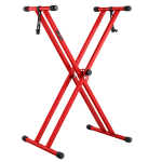 Kadence NK13RD Jamming Series 3kg Double-X Keyboard Stand | Heavy-Duty Frame & Secure Locking Clutch | Dual-Braced X Design | Ideal for Stage Performance & Jamming