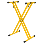Kadence NK13YL Jamming Series 3kg Double-X Keyboard Stand | Heavy-Duty Frame & Secure Locking Clutch | Dual-Braced X Design | Ideal for Stage Performance & Jamming - Image 2