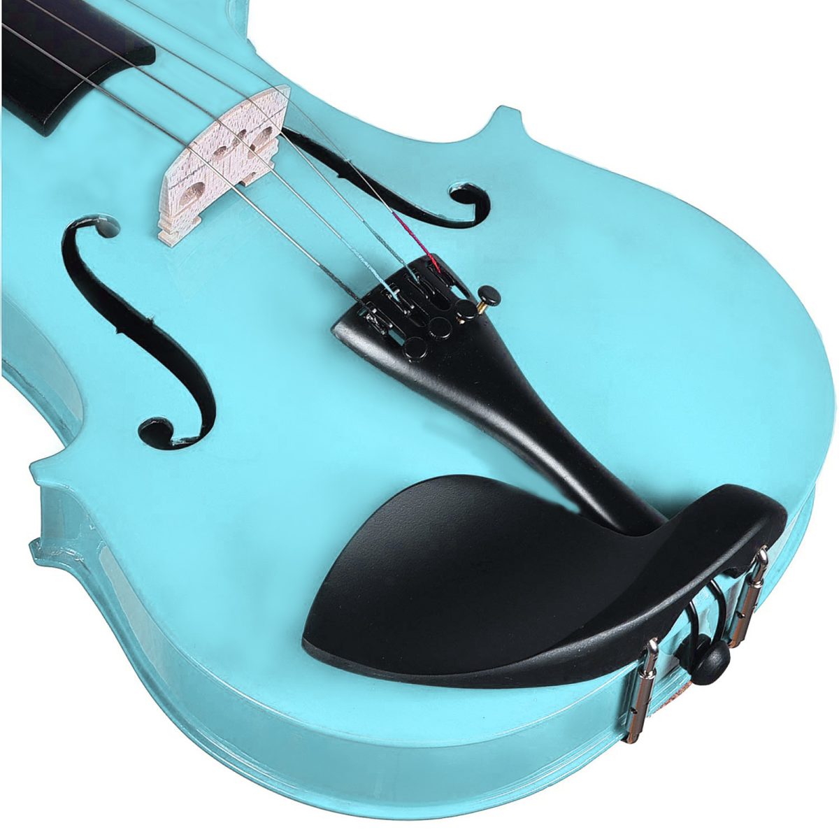 Kadence V001BL-C Vivaldi Violin | 4/4 Full Size with Basswood Body & Brazilwood Bow | Includes Lightweight Hard Case, Bow, Rosin & Tuner | Includes Learning Course - Image 4