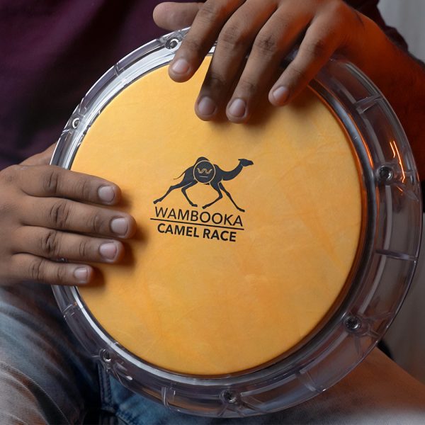 darbuka replacement head with camel racing