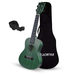 Kadence UKTWGN Concert 23" Acoustic Ukulele | Sapele Wood | Comes with Bag | Includes Learning Course
