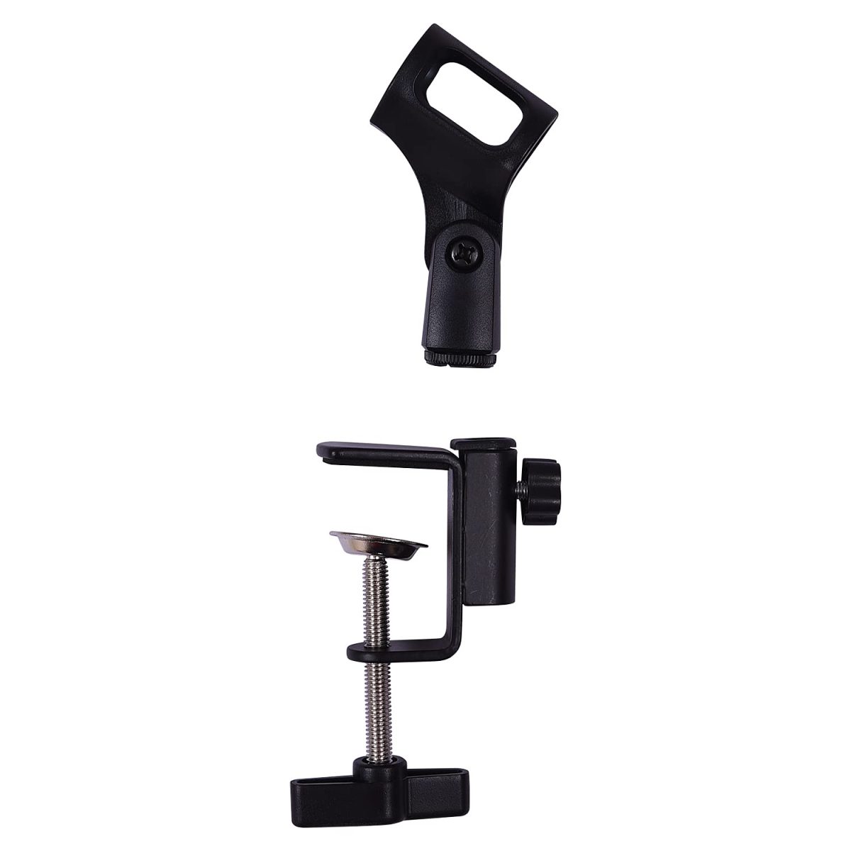 Kadence Microphone Suspension Boom Scissor Arm Stand (White) - Image 4