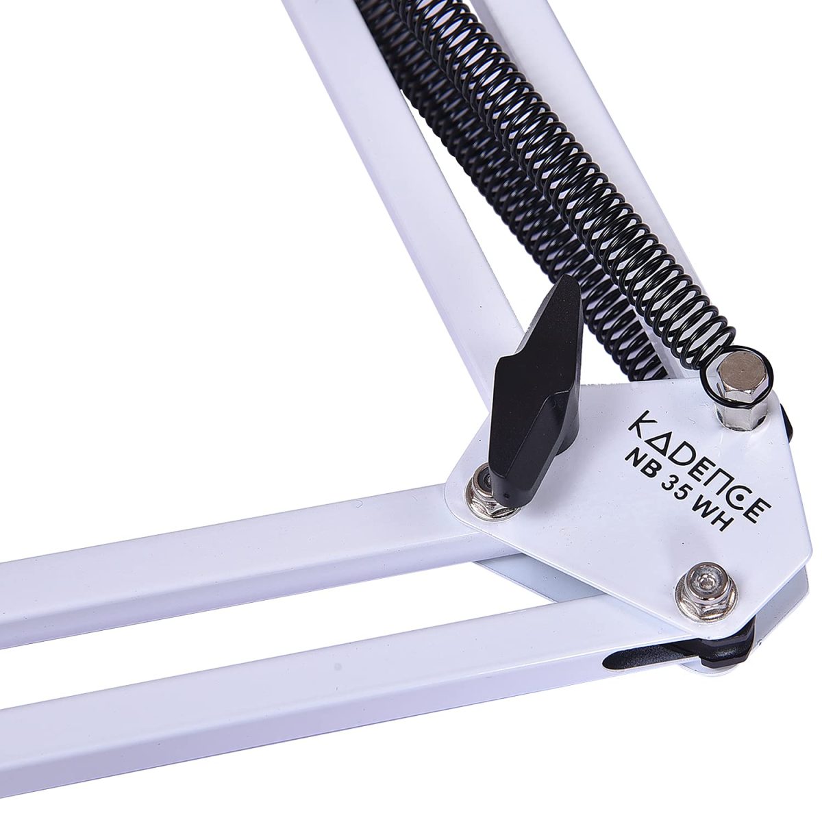 Kadence Microphone Suspension Boom Scissor Arm Stand (White) - Image 6