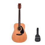 Acoustica Series | Jumbo Size 6 Strings Acoustic Guitar + a Free Guitar Online Learning Course. (A311)