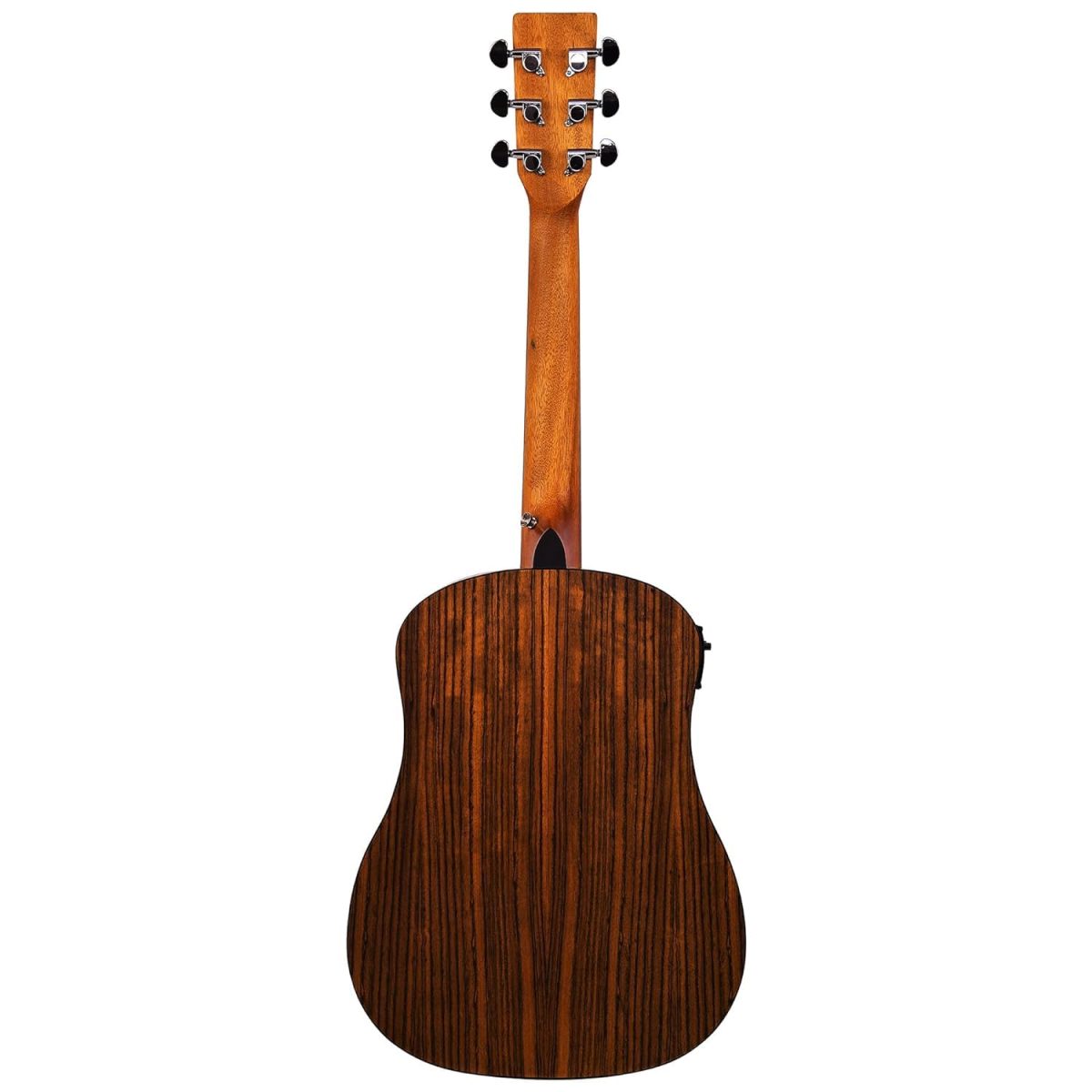 Acoustic-Electric Travel Guitar with Pickup and Inbuilt Tuner (A06: 34") - Image 5