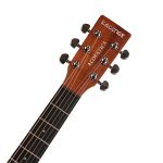Kadence Acoustica Series Semi Acoustic Guitar (KAD-A06EQ-N) – 40'' Grand Auditorium Ashwood Body with Built-in EQ, Padded Bag & Learning Course – Light Brown - Image 5