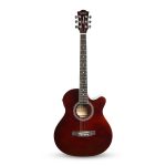 Frontier Series | Brown 40" Semi Acoustic Guitar with Combo + a Free Guitar Online Learning Course. - Image 2
