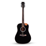 Kadence SH04 Slowhand 41” Electro-Acoustic Guitar | Dreadnought Cutaway | Black Spruce Wood | EQ + Built-in Tuner | Super Combo - Image 2