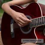 Frontier Series 40-inch Brown Grand Auditorium Cutaway Acoustic Guitar Combo Kit, Includes a Free Online Guitar Course - Image 5