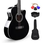 Frontier Series | Black 40" Semi Acoustic EQ Guitar with Combo + a Free Guitar Online Learning Course.
