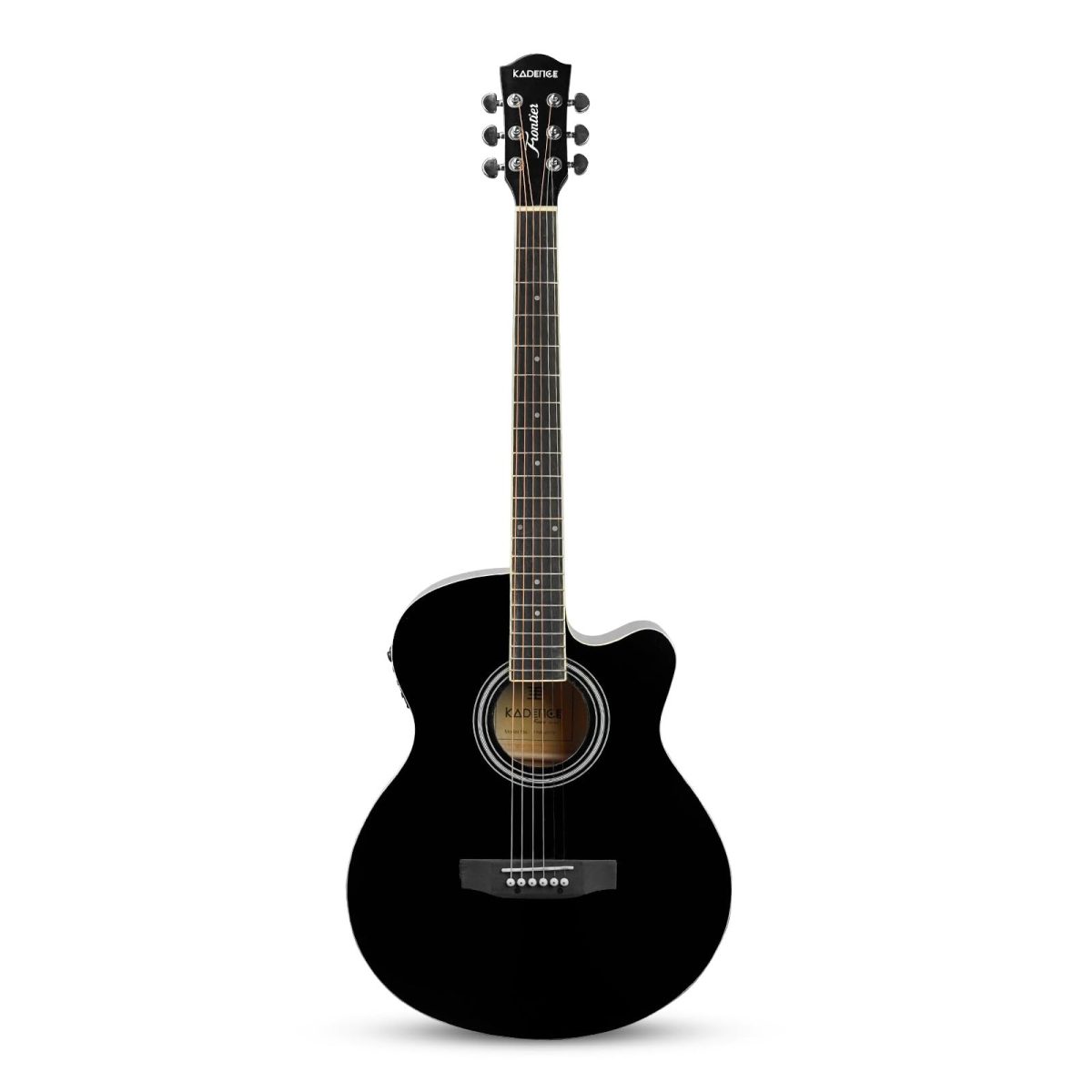 Frontier eq2 Frontier Series | Black 40" Semi Acoustic EQ Guitar with Combo + a Free Guitar Online Learning Course. - Image 2