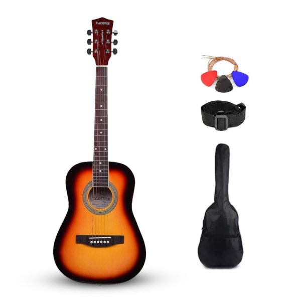 Frontier Series | Sunburst 34" Acoustic Guitar + a Free Guitar Online Learning Course.