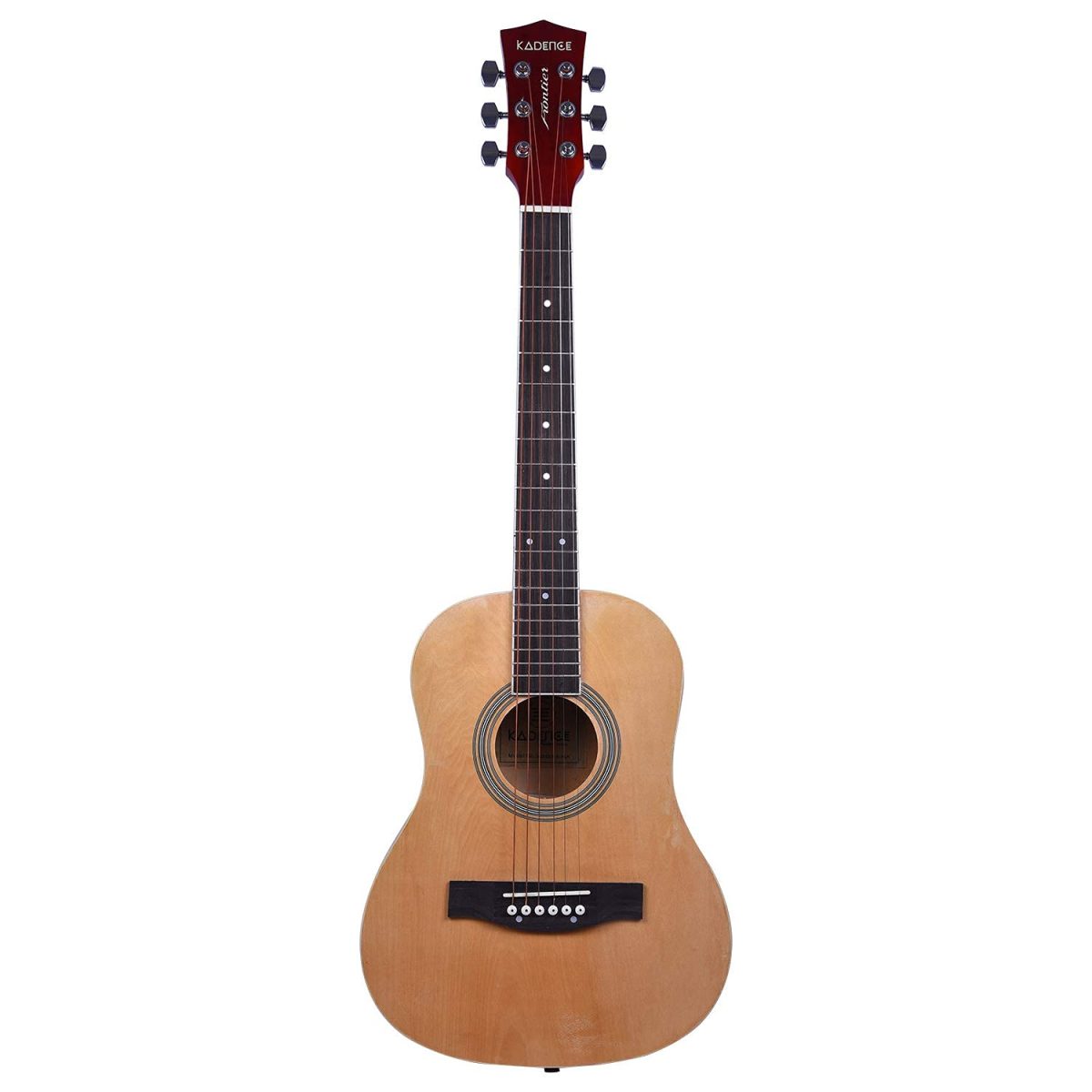 a2 Frontier Series | Natural Brown 34" Acoustic Guitar for Kid's with a Free Guitar Online Learning Course. - Image 2