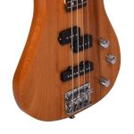 Kadence Chronicle Electric Bass Alderwood Guitar with Bag - Image 3