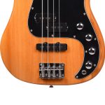 Kadence, Chronicle Series Electric Bass Guitar, Natural Ash Wood with P-J Pickup, 2 Tone and 2 Volume Control - Image 4