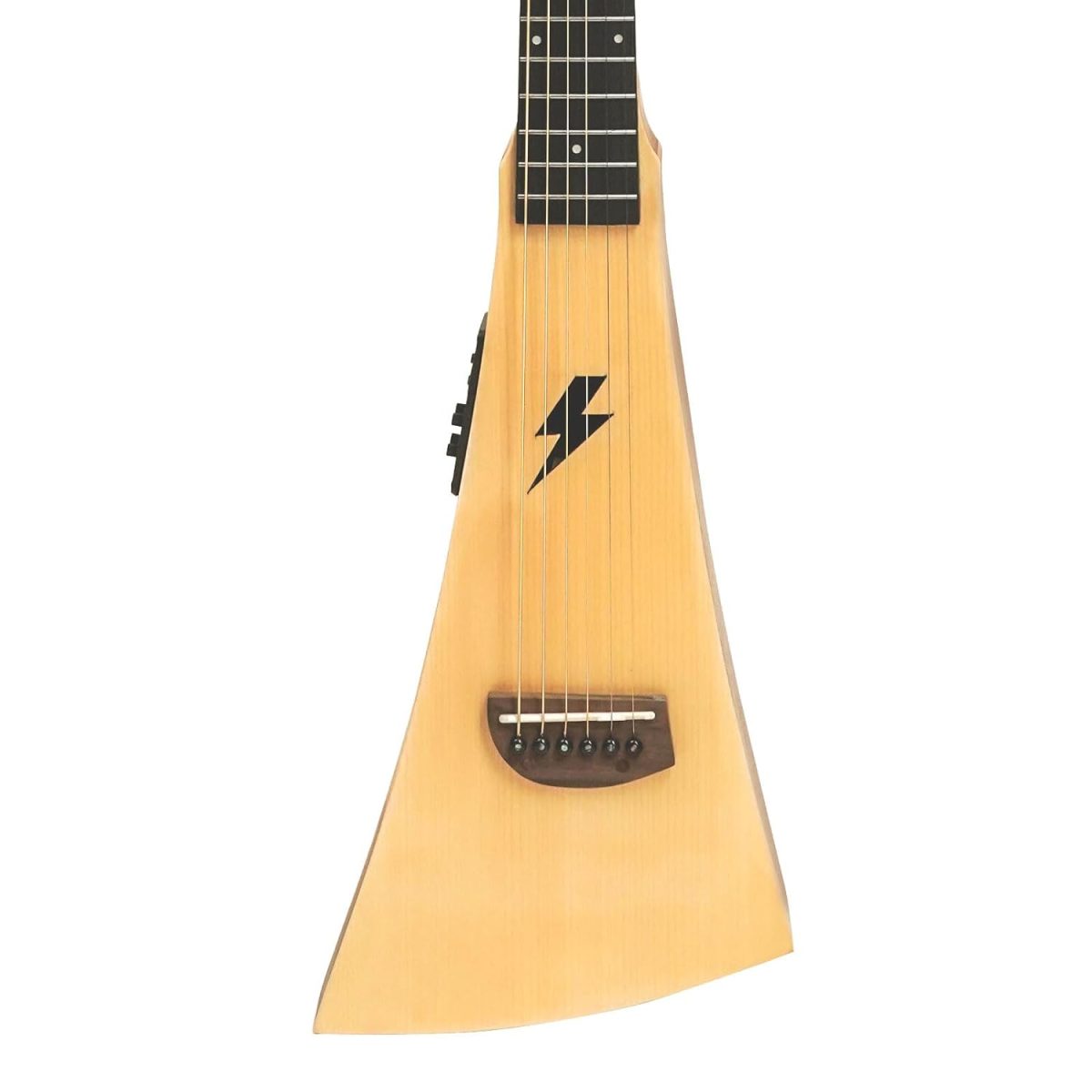 Kadence Wanderer 36” Travel Guitar with Spruce Top, Mahogany back and side | Perfect for Playing On the Go | Comes with Bag and Eq - Image 2