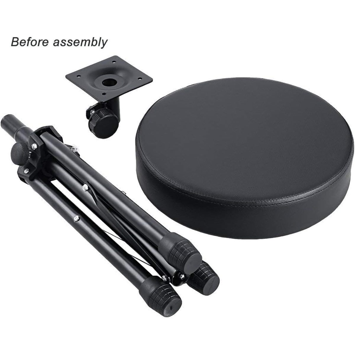 Heavy Duty Drum Throne with Adjustable Height | Padded Seat (Drum Stool) - Image 2