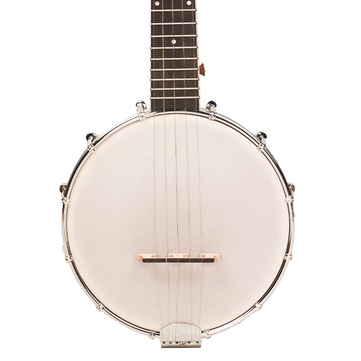 26" 5 Strings Bowl-Back Mandolin- Banjo(Oval Hole) built using Mahogany Wood in Matt Finish | Ukulele Tenor Size - Image 2